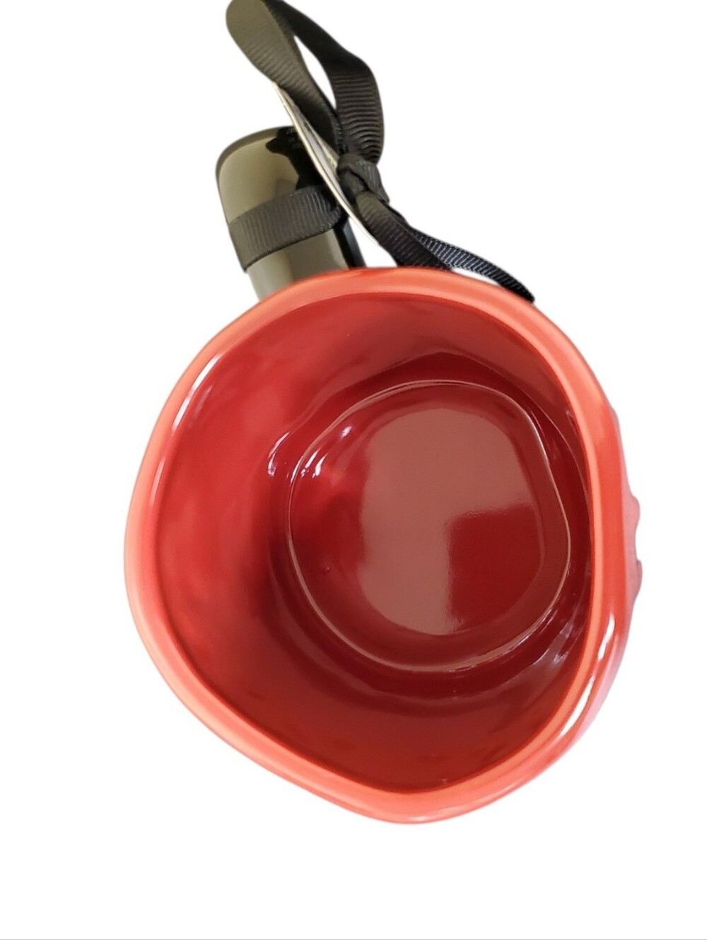 Rae Dunn Bite Me Viral Halloween Red Vampire Blood Drip Ceramic Coffee Mug NWT - Picture 6 of 6
